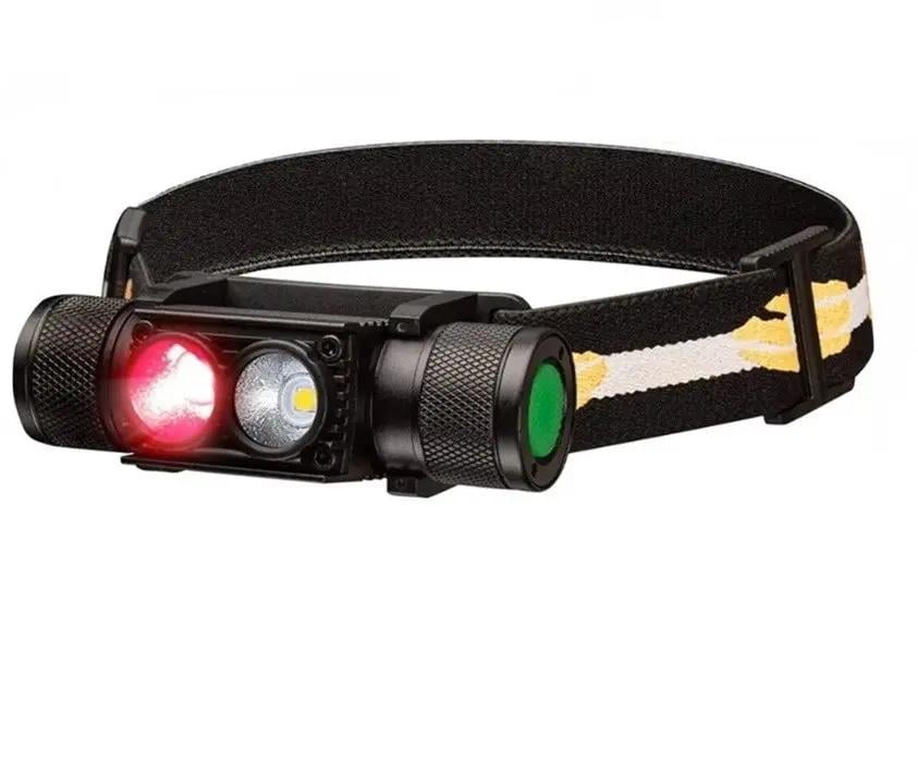 Ліхтар налобний Boruit H02B-Red з червоним світлом з акумулятором 3400 мАг - фото 2 Ліхтар налобний Boruit H02B-Red з червоним світлом з акумулятором 3400 мАг - фото 2