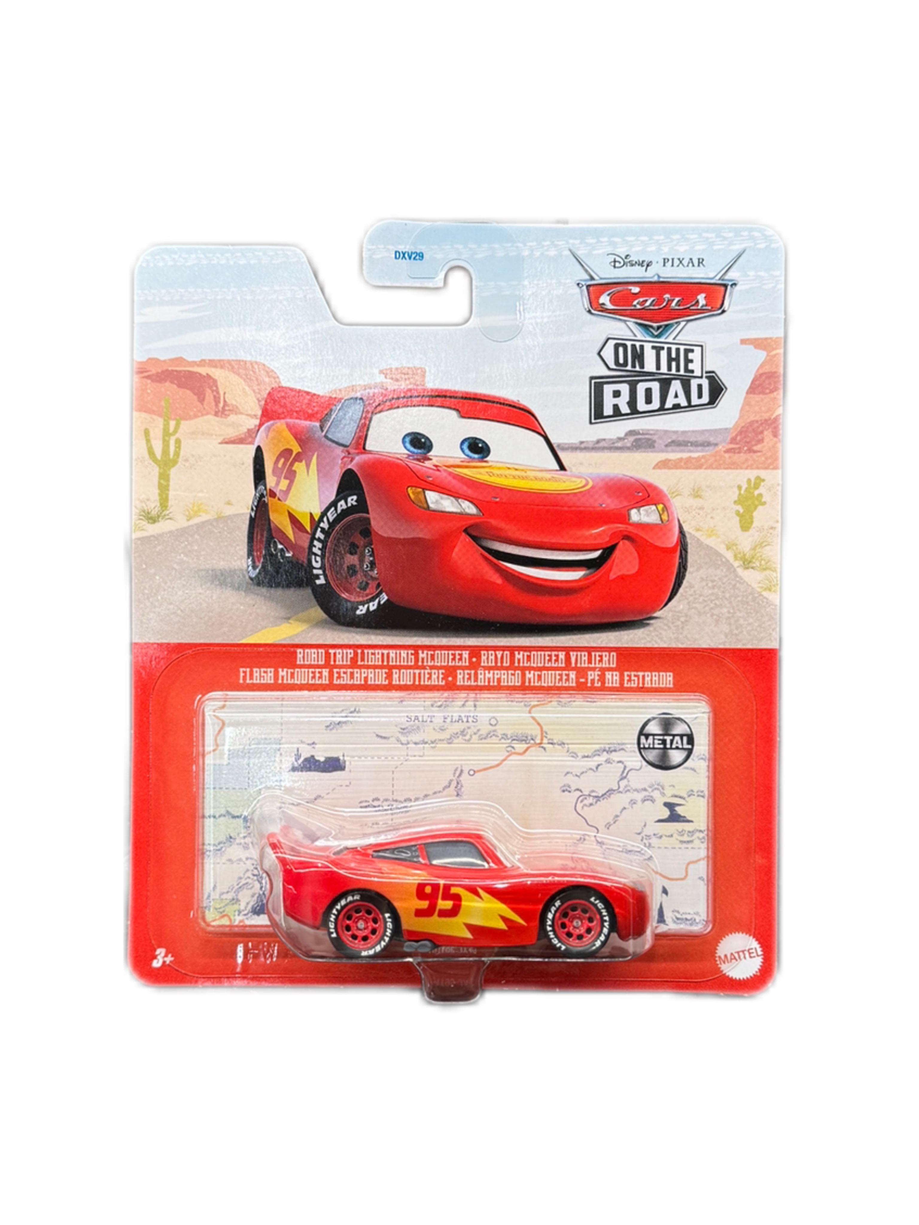 Игрушечная машинка Mattel Cars Road Trip McQueen Макквин (20919546)