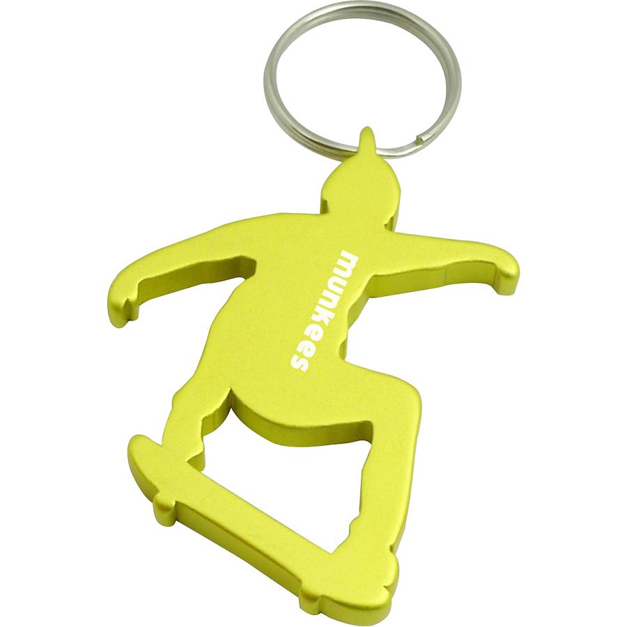 Брелок-открывашка Munkees 3494 Skateboarder Yellow