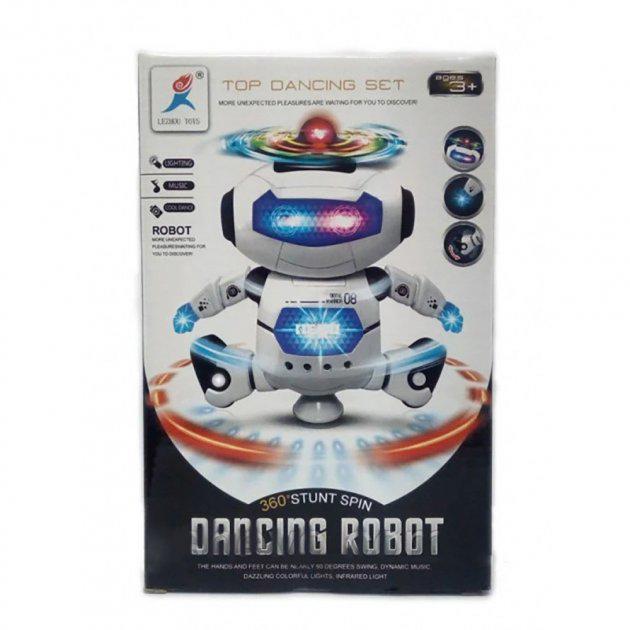 Робот танцующий Lezhou Toys Dancing Robot на батарейках (ML-1638) - фото 2 Робот танцующий Lezhou Toys Dancing Robot на батарейках (ML-1638) - фото 2