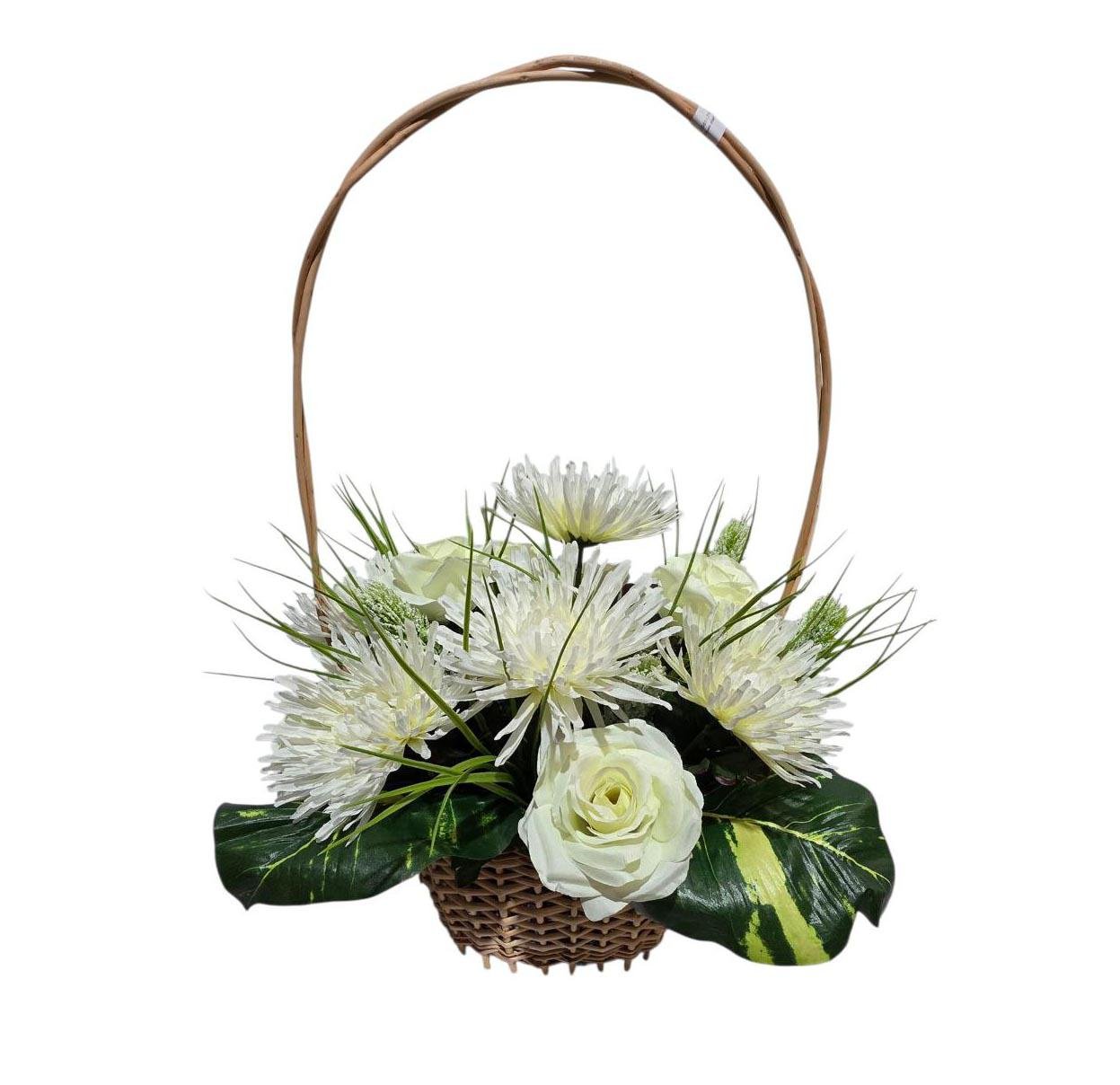 Корзина малая Ravisto 55x40x35 см Белый (0507-2)