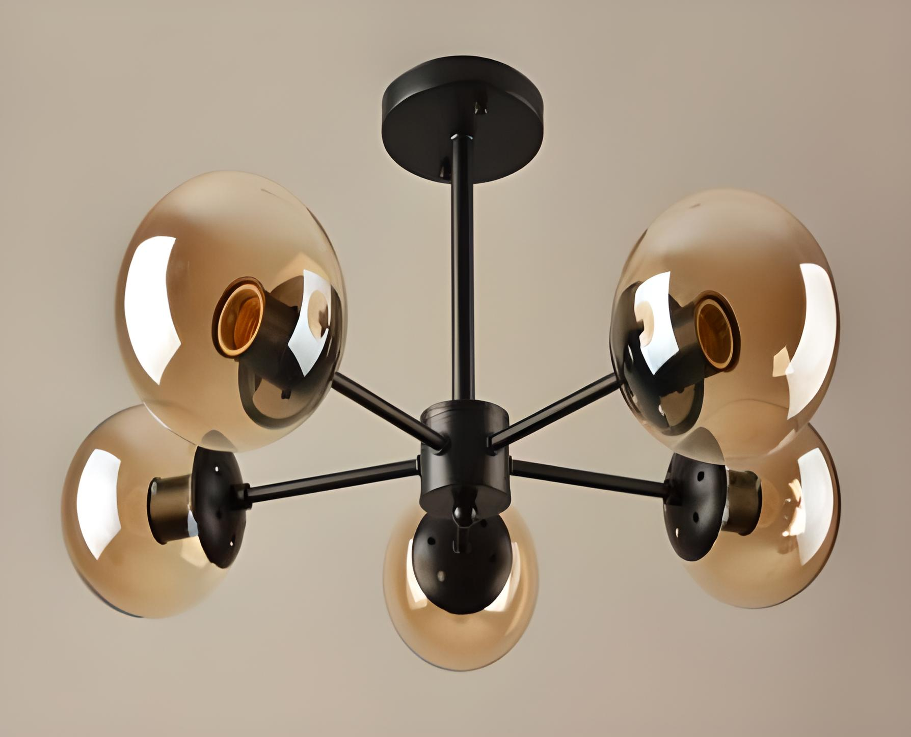 Люстра потолочная Sirius Л 7709/5 на 5 плафонов (000033379)