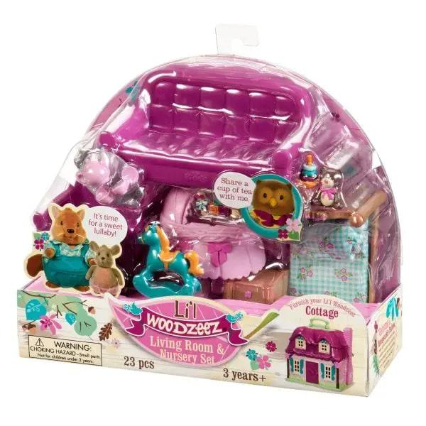 Игровой комплект Li'l Woodzeez Living Room& Nursery для детей от 3 лет (616389)