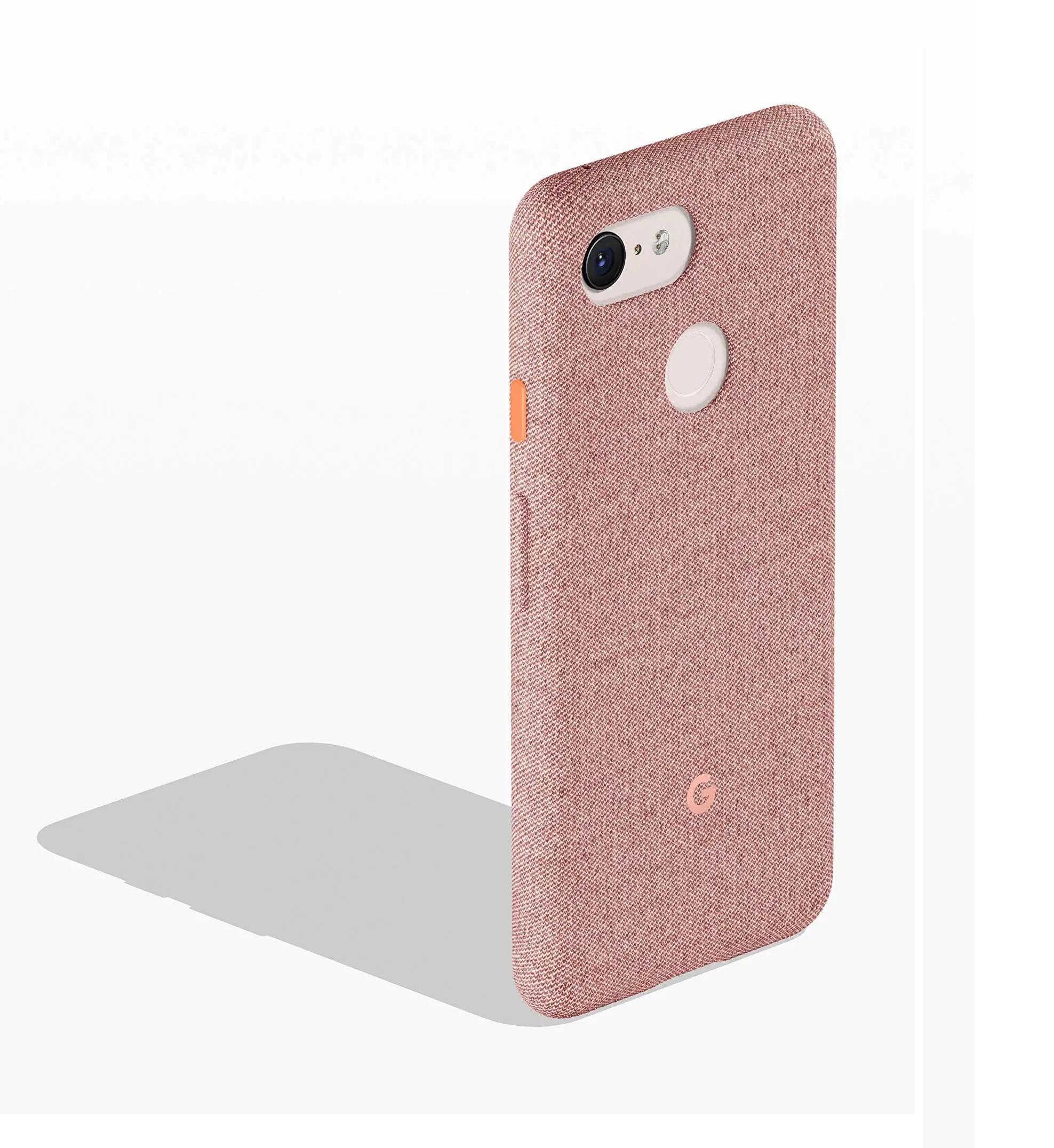 Противоударный чехол Fabric Case Soft Knit GA00492 для Google Pixel 3 (5.5") Pink Moon - фото 2