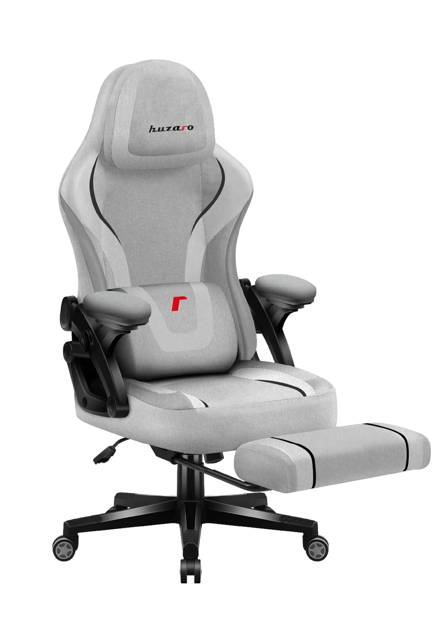 Комп'ютерне крісло Huzaro Force 4,6 тканина Grey (Huzaro Force 4,6 Grey )