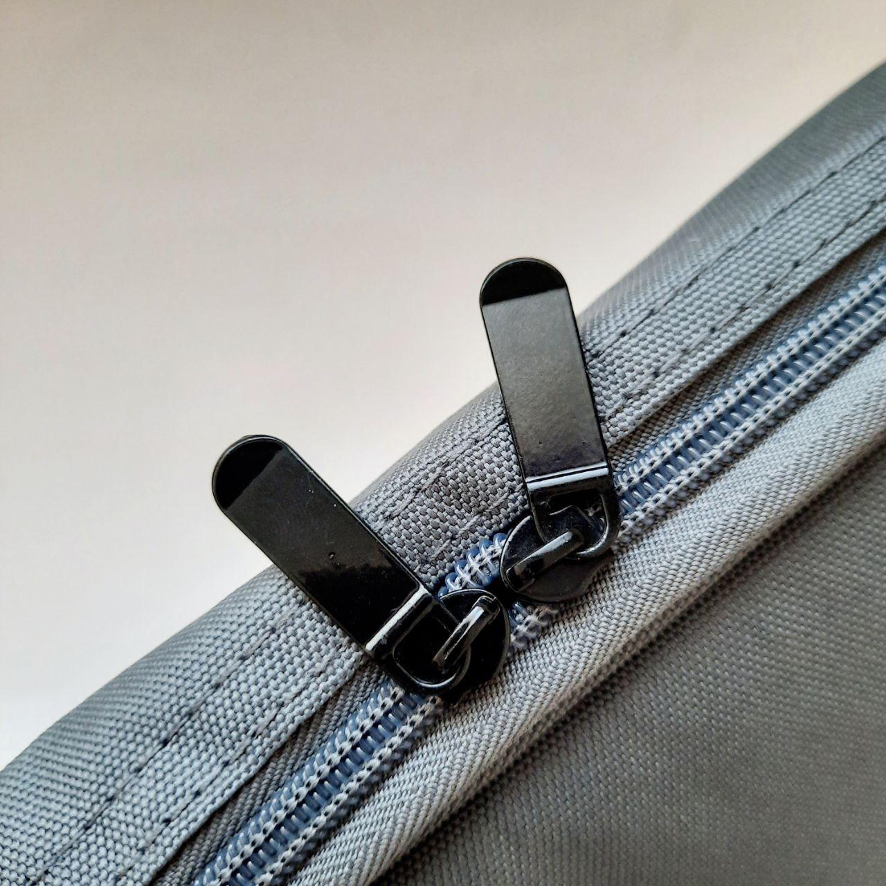 Органайзер для документов/ноутбука дорожный 34х24 см Серый (8596) - фото 6 Органайзер для документов/ноутбука дорожный 34х24 см Серый (8596) - фото 6