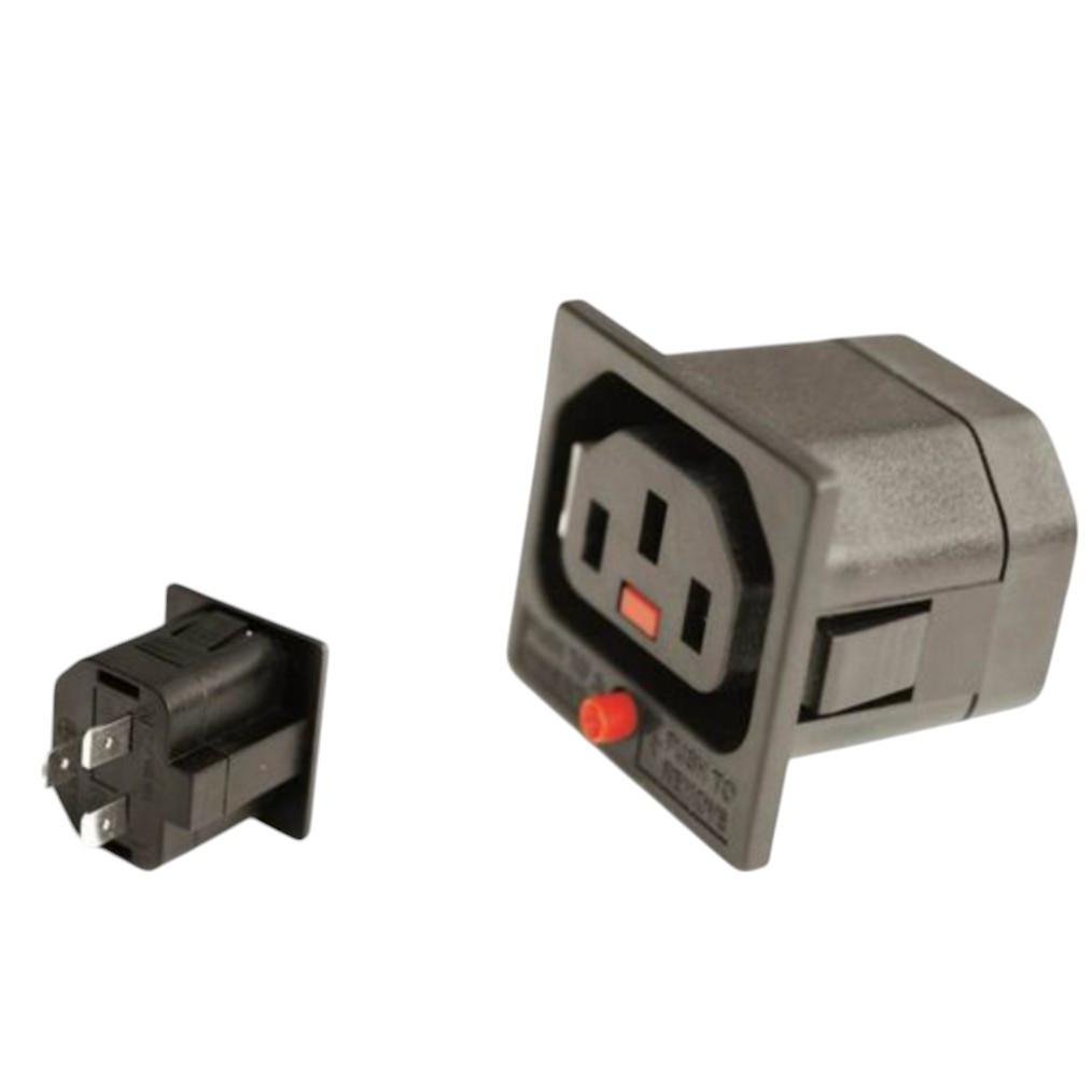 Панельне гніздо SCOLMORE ACP-135015BK IEC Lock з фіксацією з'єднання 3 контакти С13 IEC320 (000018803) - фото 7 Панельне гніздо SCOLMORE ACP-135015BK IEC Lock з фіксацією з'єднання 3 контакти С13 IEC320 (000018803) - фото 7