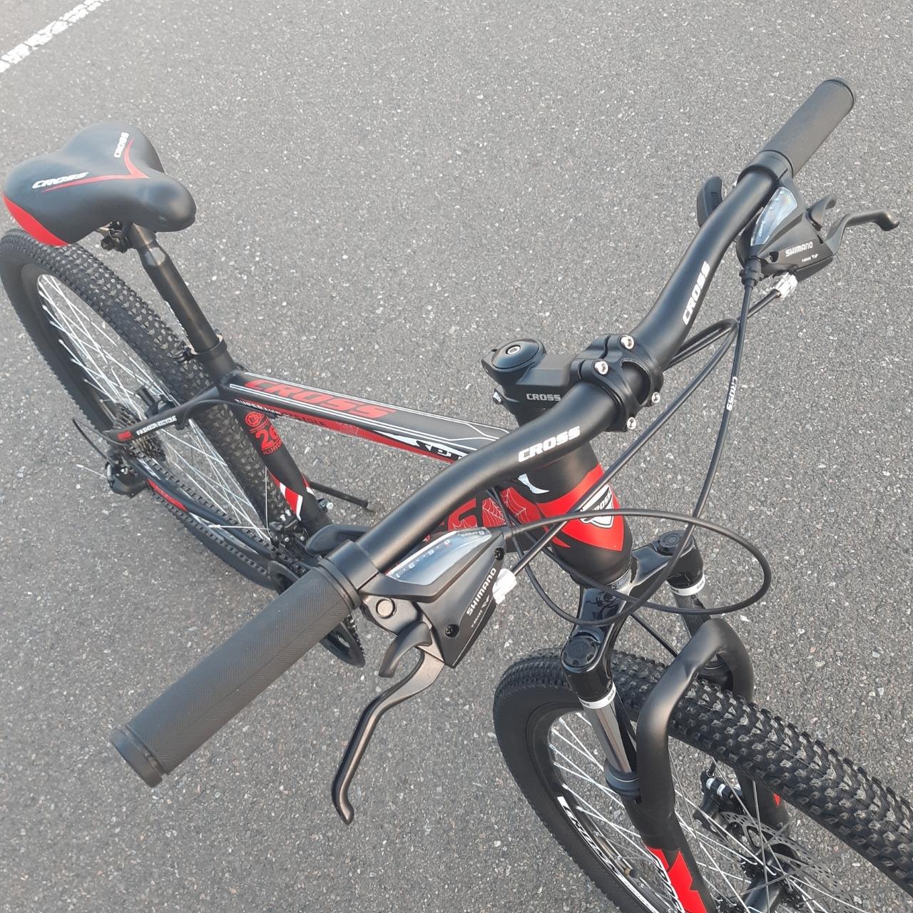 Велосипед гірський Cross SPIDER 26" 15" Чорно-червоний - фото 3 Велосипед гірський Cross SPIDER 26" 15" Чорно-червоний - фото 3