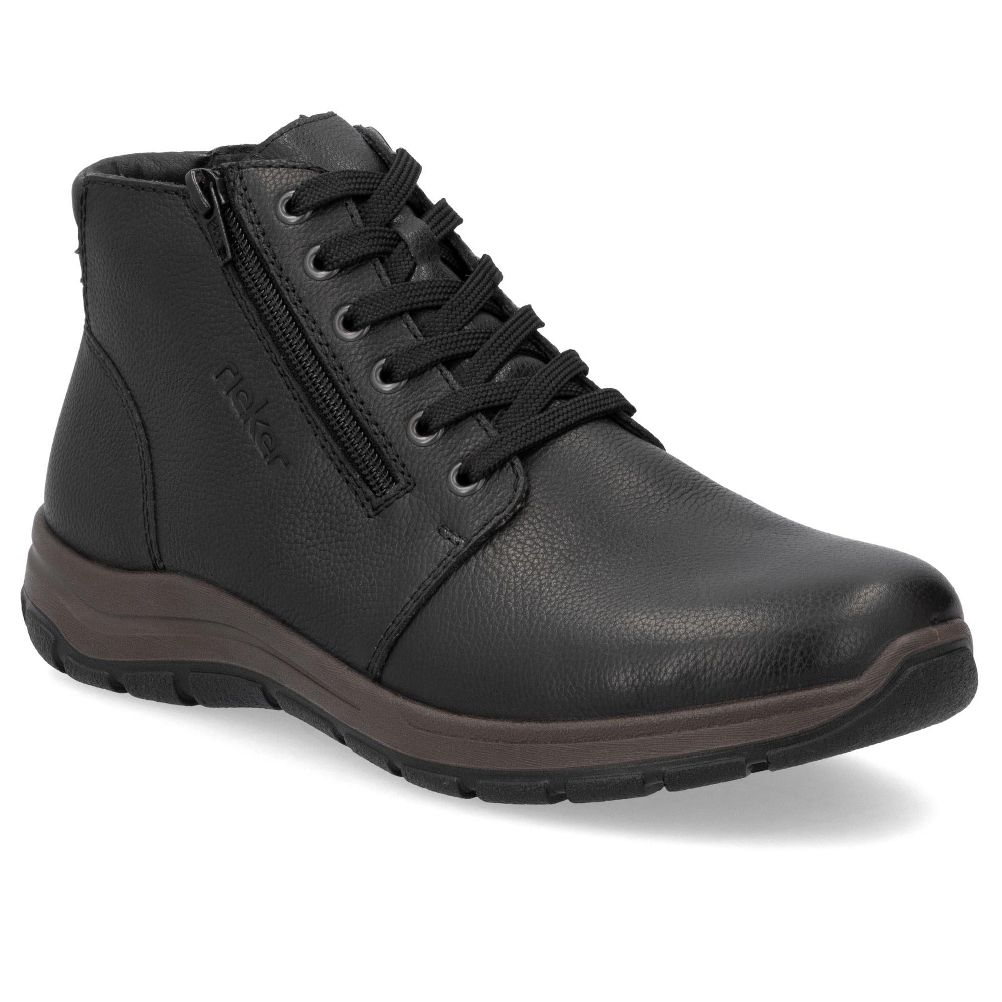 Ботинки мужские зимние RIEKER повседневные р. 42 Черный (13184-42)