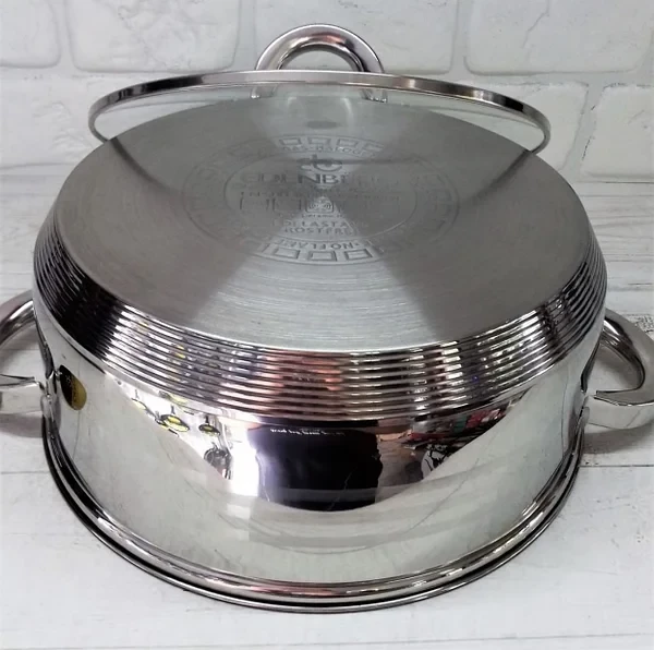 Набор кухонной посуды Edenberg из нержавеющей стали 12 (EB-4013) - фото 8 Набор кухонной посуды Edenberg из нержавеющей стали 12 (EB-4013) - фото 8