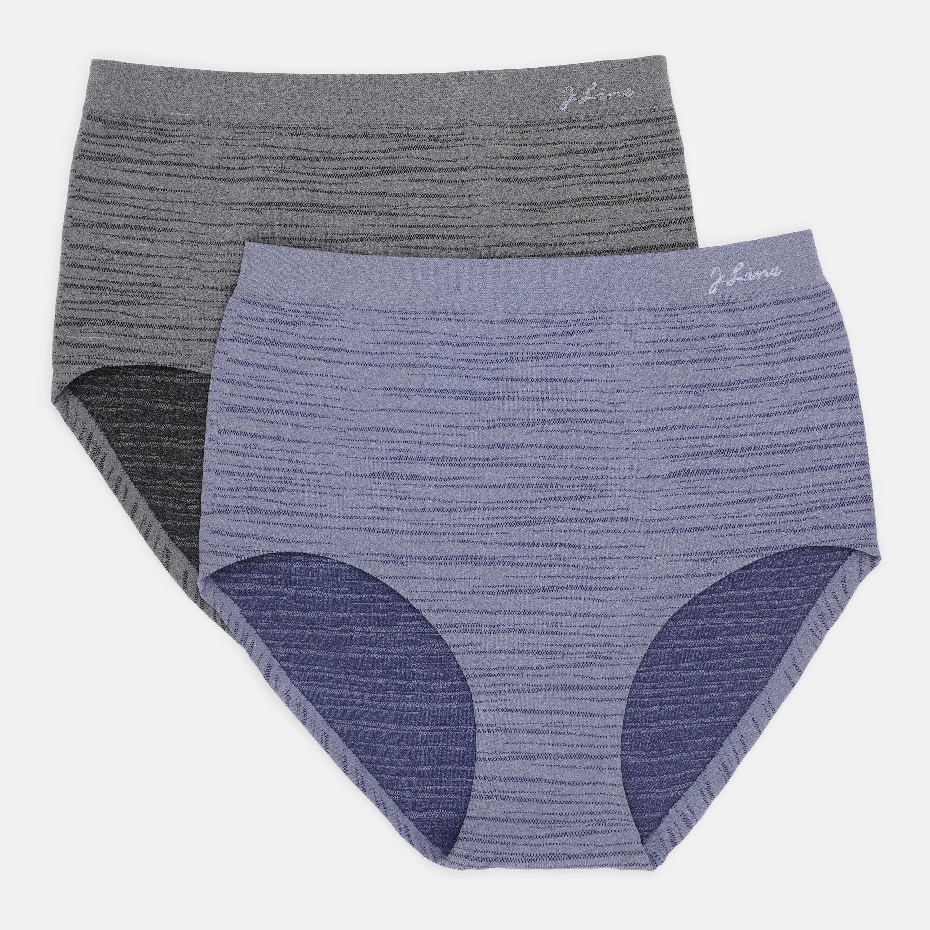 Трусики JLine 2 шт. L Синій/Сірий (455389052009)