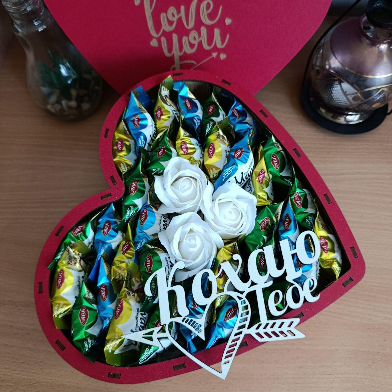 Бокс с конфетами на праздник (ar286) - фото 4