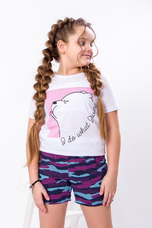 Шорти для дівчинки Носи своє 158 см Сірий (6033-055-v5)