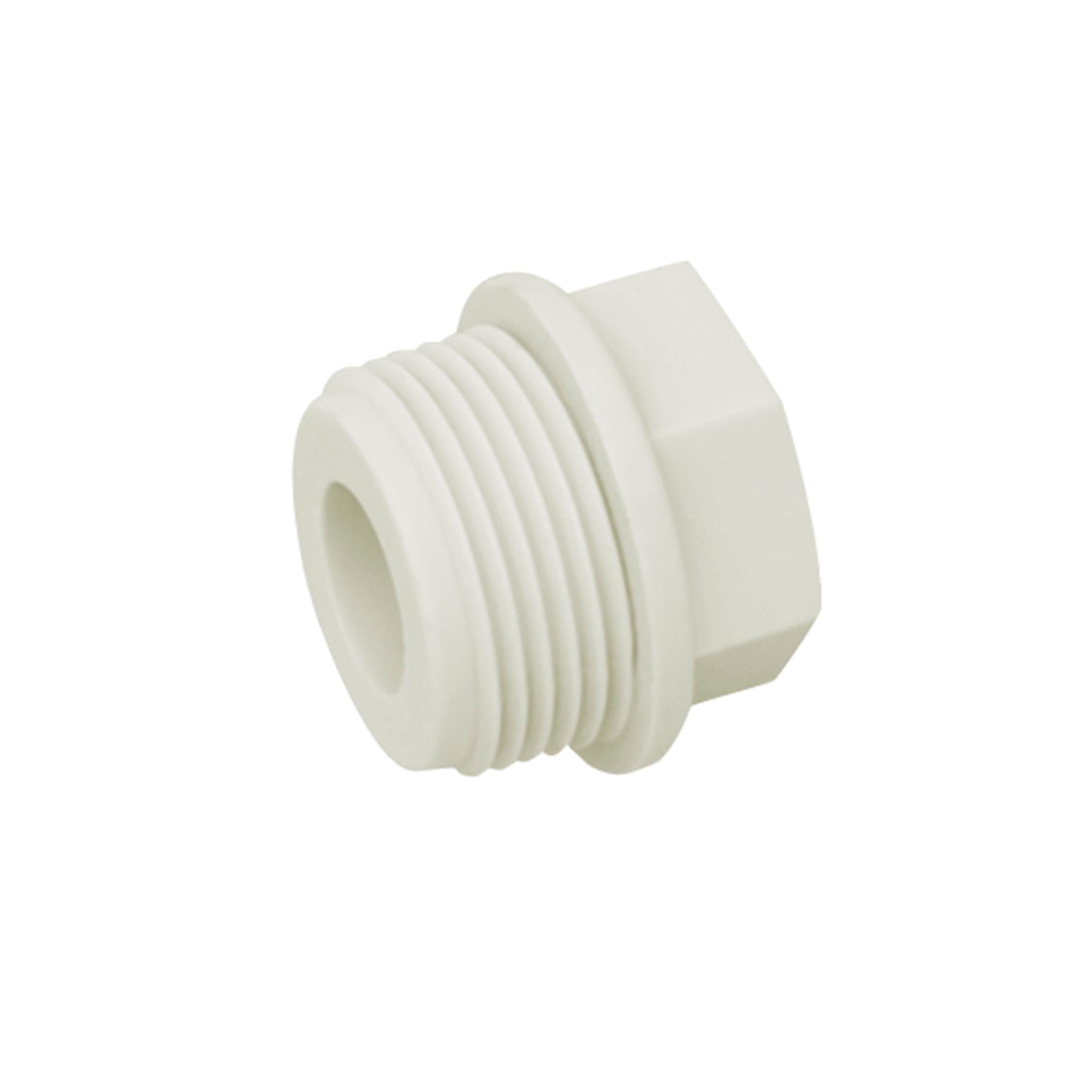 Заглушка PPR Blue Ocean с резьбой 20х1/2 НР (SD00004626)