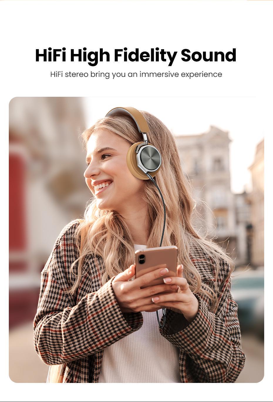 Кабель AUX Ugreen 3.5 мм 2 м Синій (10687) - фото 7