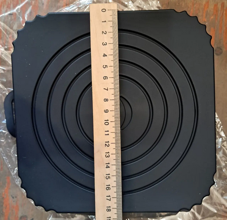 Форма силиконовая квадратная для аэрогриля мультипечи 18,5 см Черный (REN-754) - фото 7 Форма силиконовая квадратная для аэрогриля мультипечи 18,5 см Черный (REN-754) - фото 7