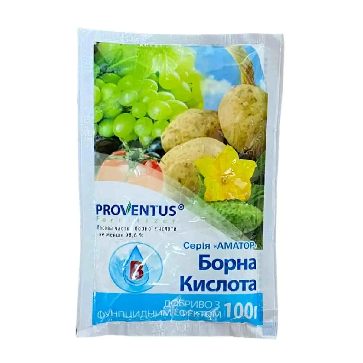 Регулятор росту Борна кислота 100 г 10 шт. (f3c56116)