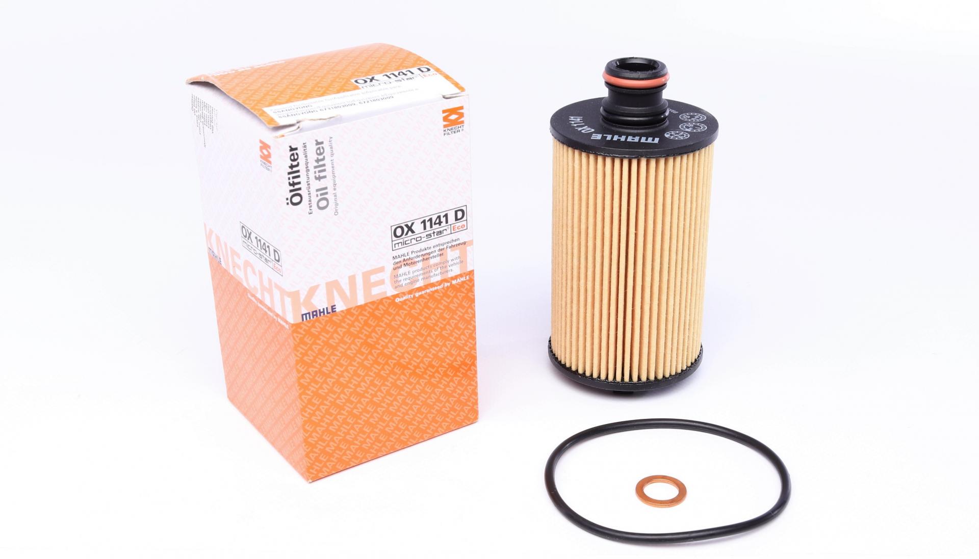 Фильтр масляный KNECHT для SsangYong Rexton/Actyon 2,0/2,2Xdi 11- (OX 1141D)