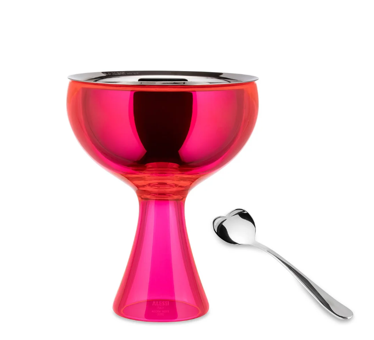 Піала для морозива Alessi Big Love 250 мл Рожевий (MMI01PINK)