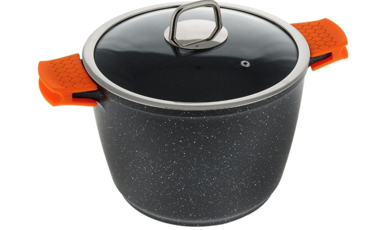 Кастрюля Bohmann с мраморным антипригарным покрытием 5,7 л 24 см