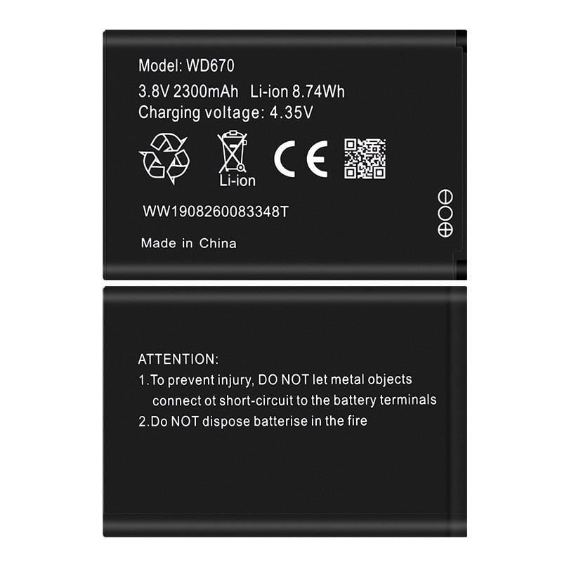 Батарея аккумуляторная ZTE WD670