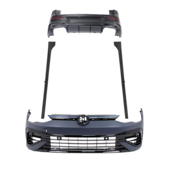 Комплект обвесов R GT Tuning для Volkswagen Golf 8 пластик под покраску