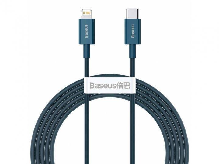 Кабель Baseus CATLYS-C03 Superior Series Fast Charging Type-C to iP PD 20W 2 м Blue