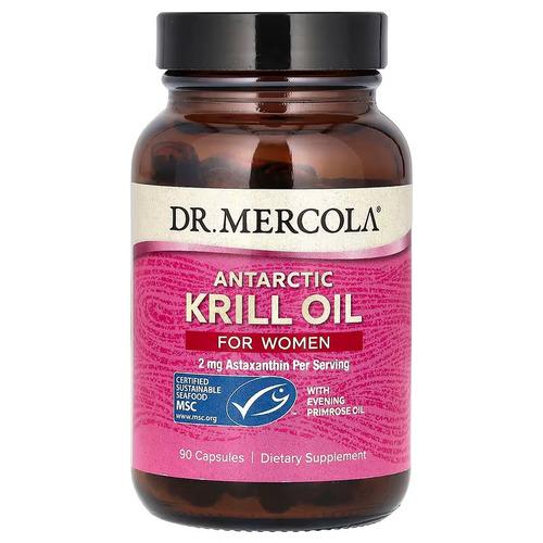 Масло криля Dr Mercola Antarctic Krill Oil with Evening Primrose Oil for Women 90 Capsules (MCL-01028)