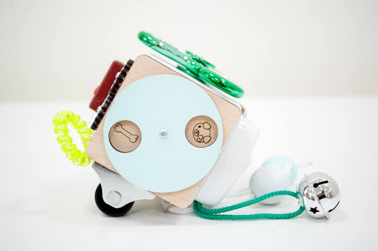 Бізікуб дорожній з дерева 7 см (001) - фото 4 Бізікуб дорожній з дерева 7 см (001) - фото 4