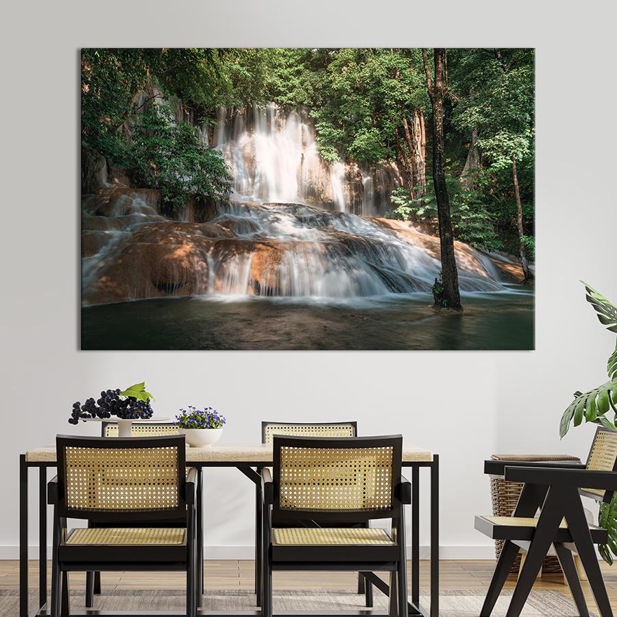 Настенний декор Лесной водопад 80x54 см (1917-1)