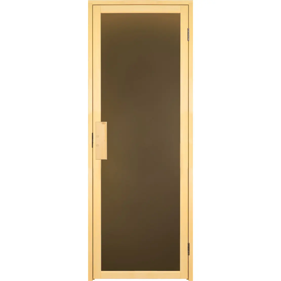 Дверь матовая для бани и сауны Tesli DUO Sateen 1900х700 мм (2871526418)