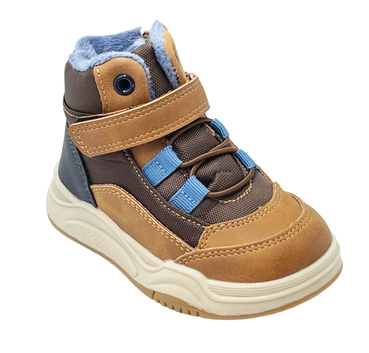 Ботинки демисезонные для мальчиков Apawwa GD47676/21 р. 21 Коричневый - фото 7 Ботинки демисезонные для мальчиков Apawwa GD47676/21 р. 21 Коричневый - фото 7