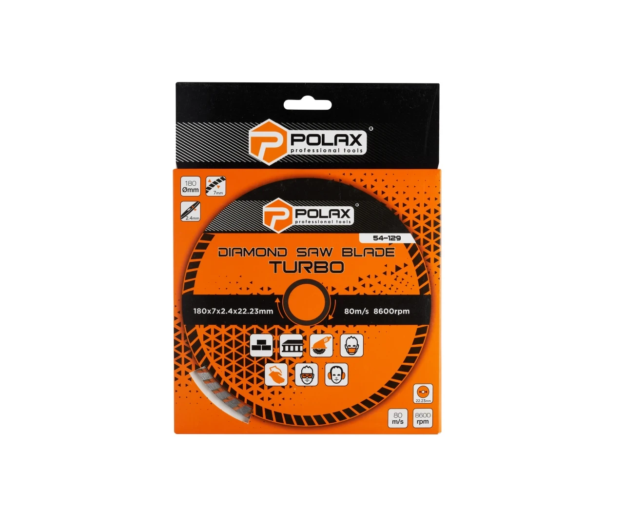 Диск алмазный Turbo 180x2,4x22,23 25% (27806377) - фото 2 Диск алмазный Turbo 180x2,4x22,23 25% (27806377) - фото 2