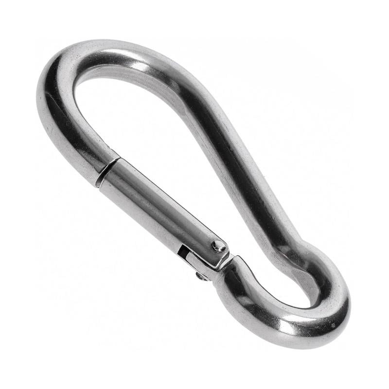 Карабін Metalvis пожежний нержавіюча сталь ø 8 мм 1 шт. (N3KR0P000N3KR00801)