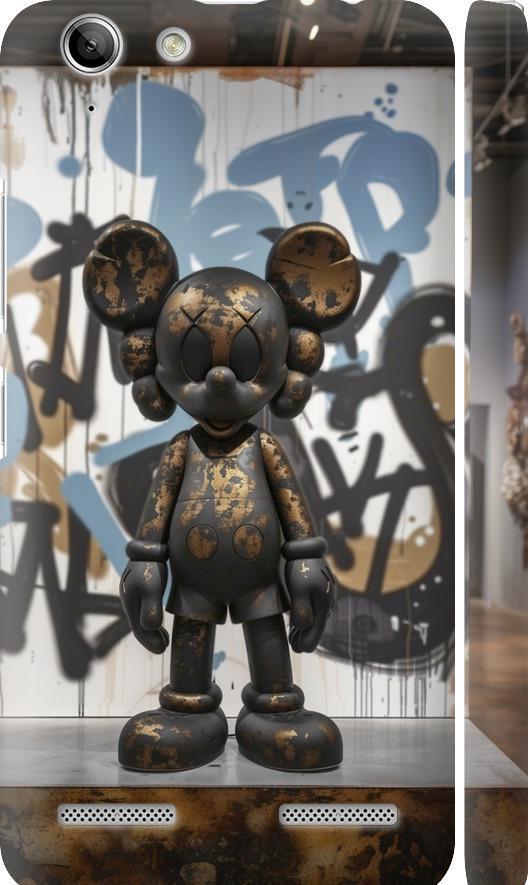 Чехол на Lenovo K5 Plus Bronze kaws v2 (6098m-278-42517)