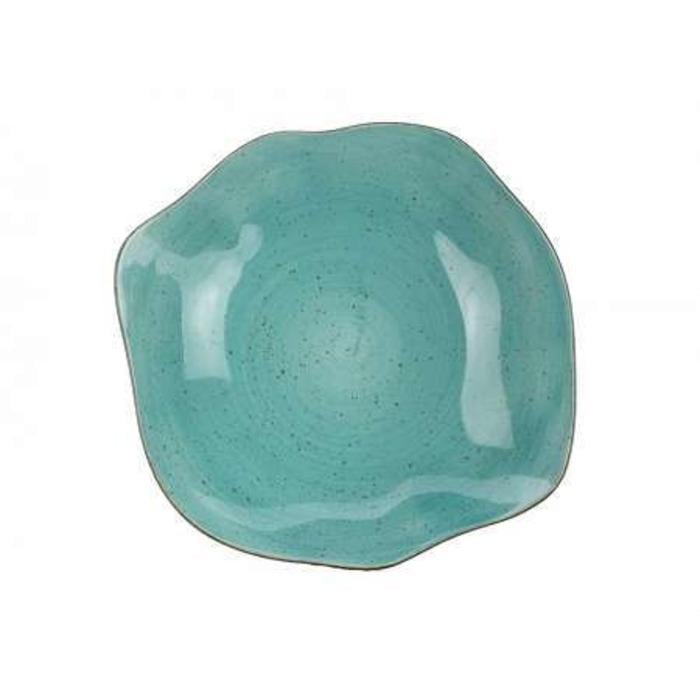 Тарелка глубокая Lubiana Stone age decor Бирюзовый 23 см (4620-6630L)
