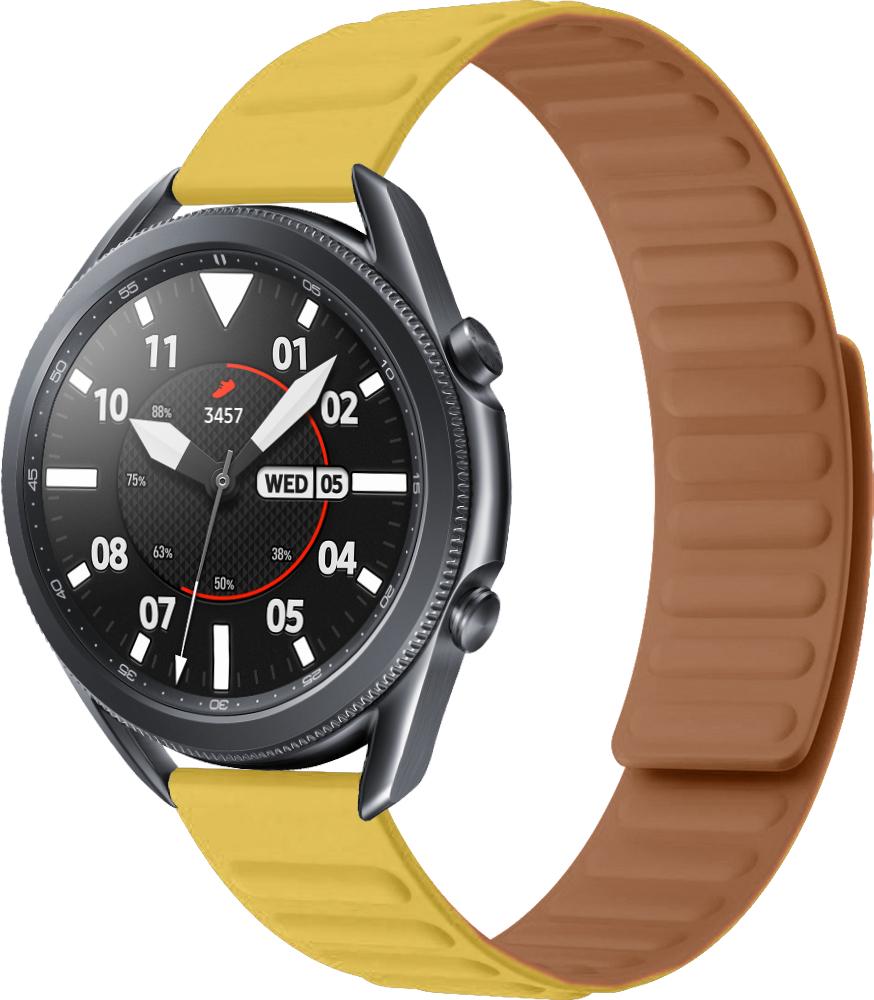Ремешок Magneter для Galaxy Watch 3 45 мм Yellow (26635-0A)