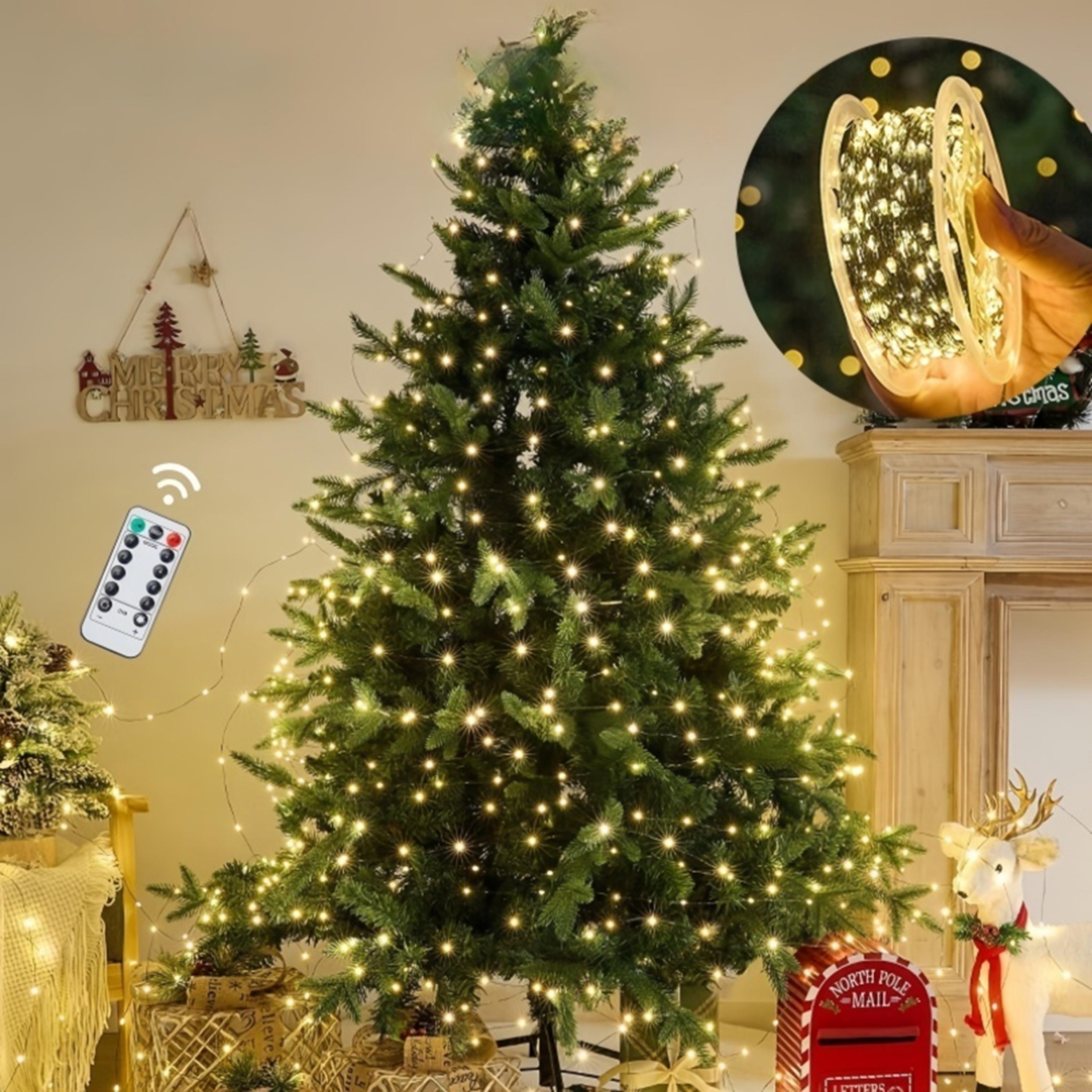 Гірлянда-нитка Роса світлодіодна 50 м 220V Білий теплий (WLS-9118W50) - фото 3 Гірлянда-нитка Роса світлодіодна 50 м 220V Білий теплий (WLS-9118W50) - фото 3