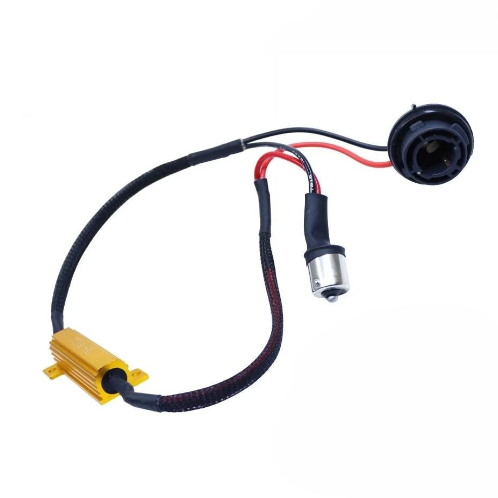 Погрузочный резистор с цоколем Ba15s 50W 6 Om Canbus для автомобильных ламп (00257)