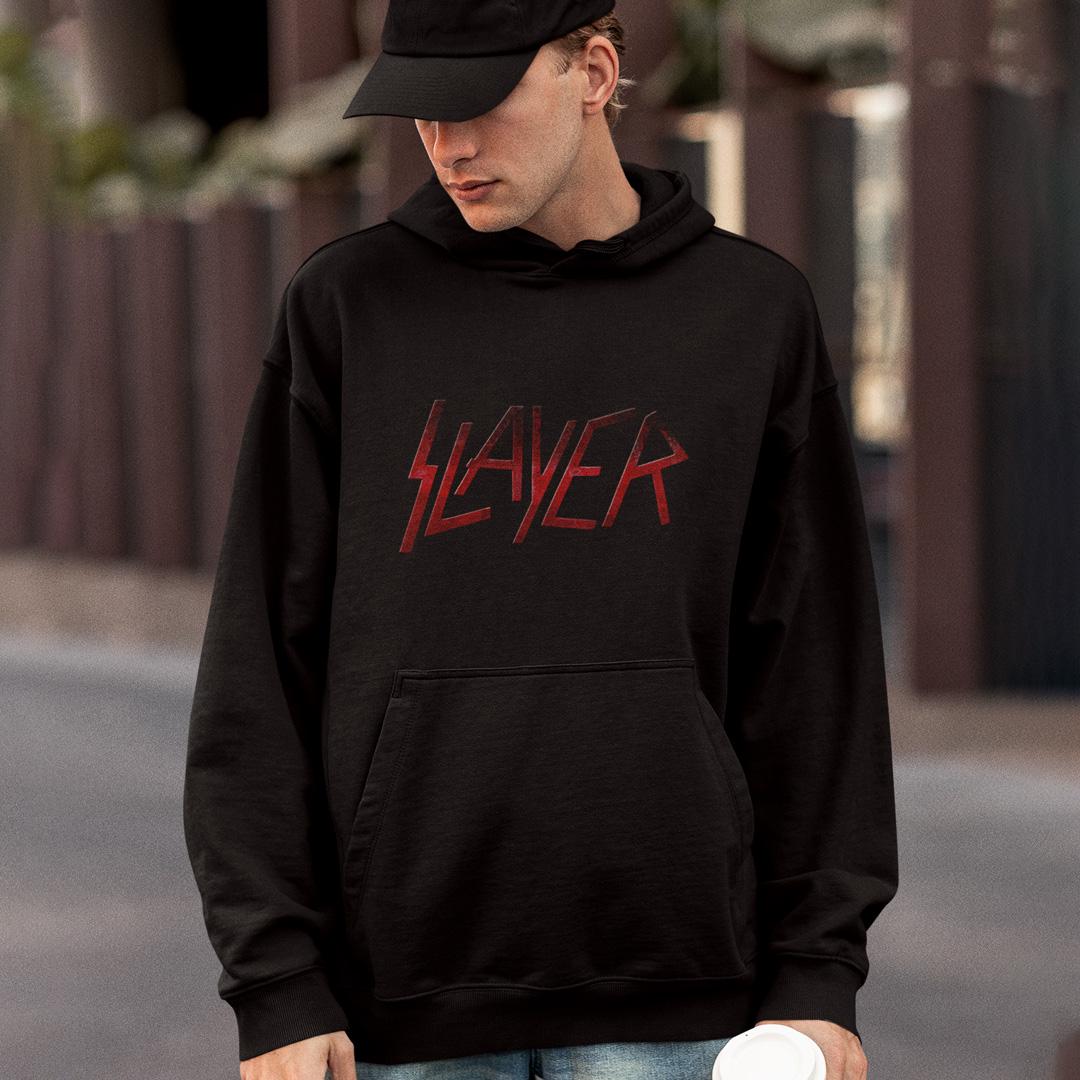 Худи флисовый унисекс Slayer Skull and Swords XS Черный (00000004415)