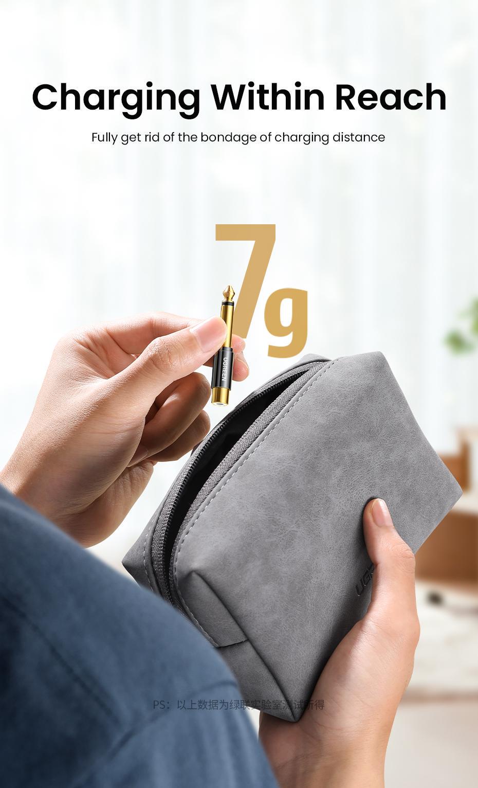 Кабель UGREEN 6,5 мм Jack-RCA 6.35 мм AUX Hi-Fi тюльпан Золотий (80731) - фото 8