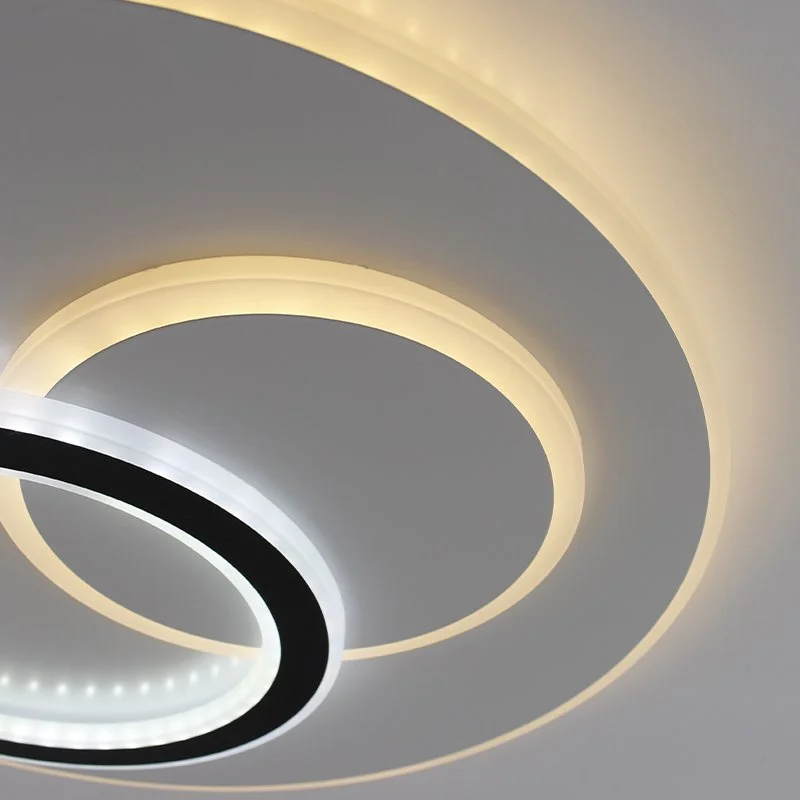 Люстра ESLLSE UNIVERSE R с пультом 80W 450x51 мм Белый (10403) - фото 6