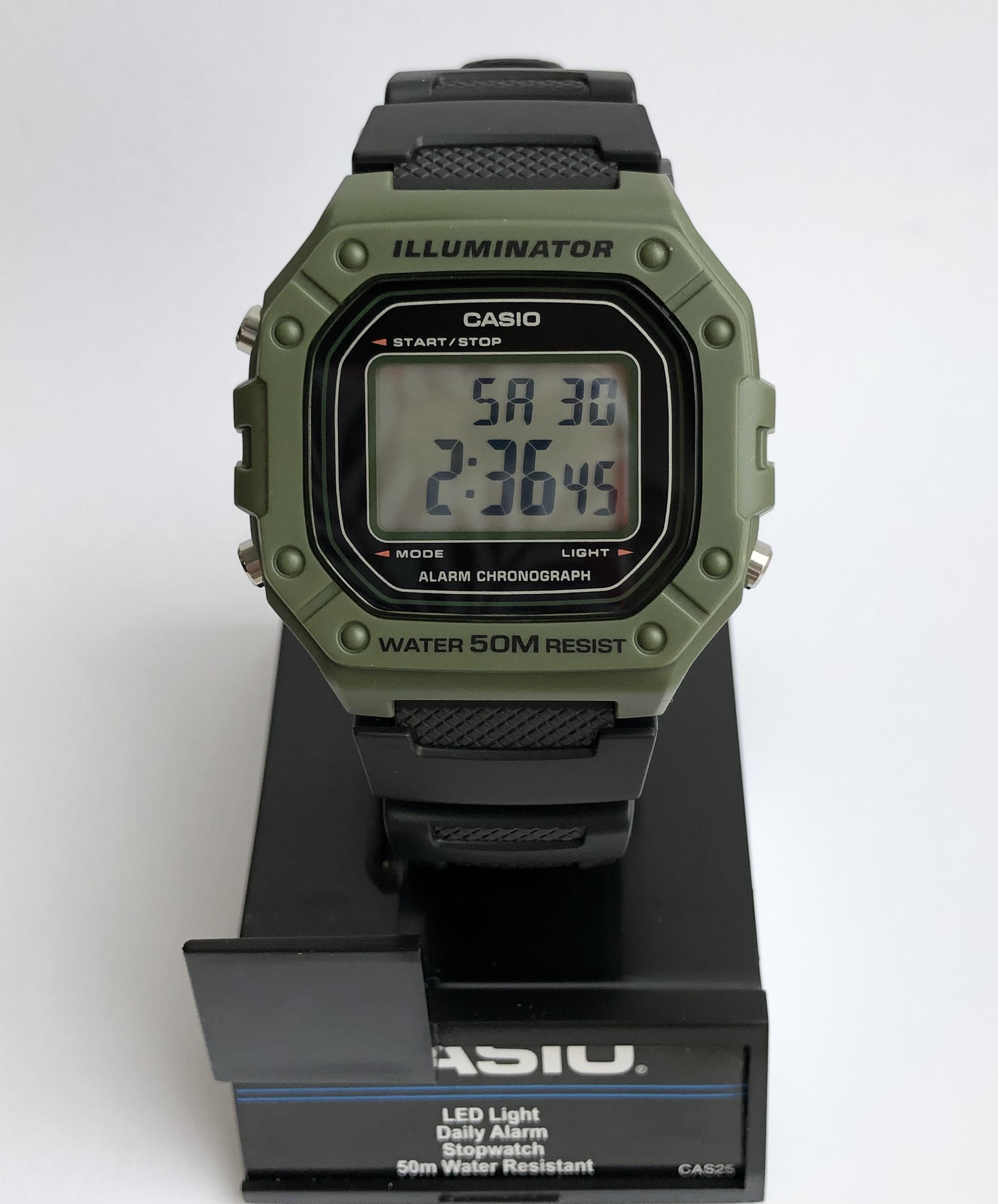 Годинник чоловічий Casio W-218H-3AVCF (006) - фото 4