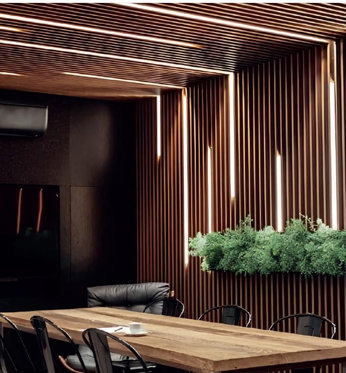 Панели 3D стеновые полимерные Walldeco 2900х115х12 мм Темный дуб (D404-103) - фото 6 Панели 3D стеновые полимерные Walldeco 2900х115х12 мм Темный дуб (D404-103) - фото 6