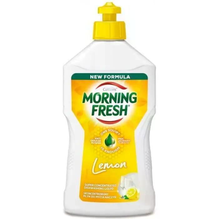 Средство для мытья посуды Morning Fresh Lemon 400 мл (018805)