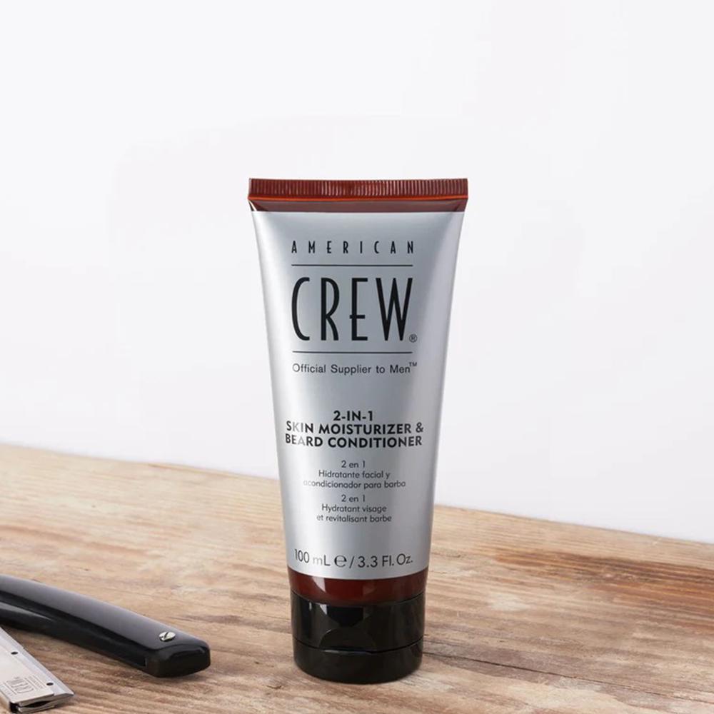 Поживний крем для обличчя та бороди AMERICAN CREW 2in1 Skin Moisturizing and Beard Conditioner 100 мл (669316457108) - фото 2