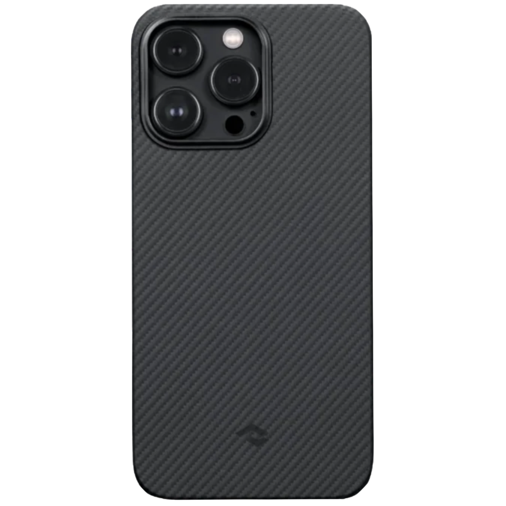 Чехол - накладка Pitaka MagEZ Case 3 Twill 600D for iPhone 14 Pro, Black/Grey (KI1401PA)