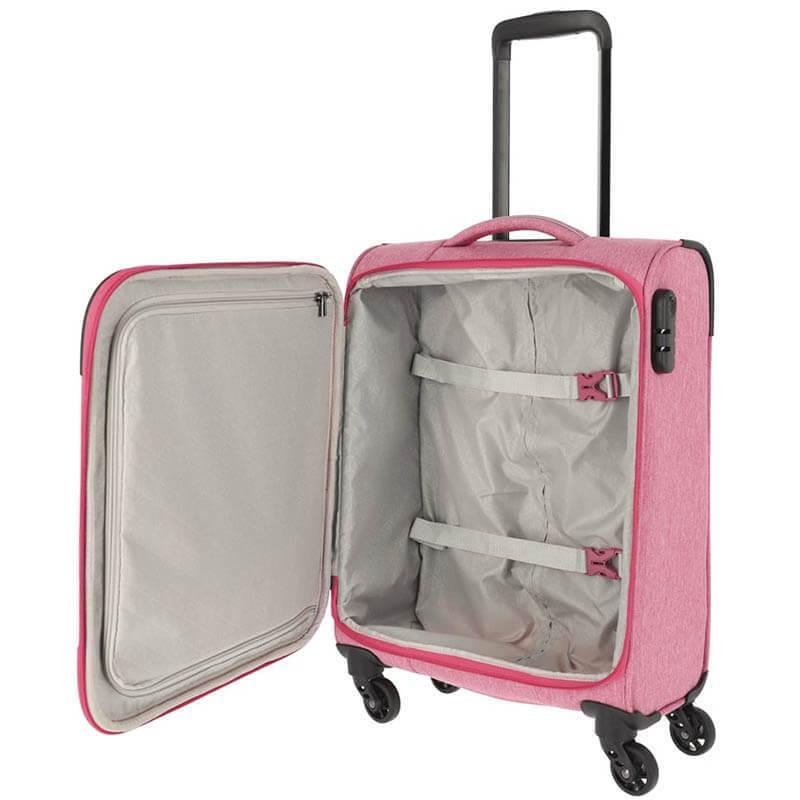Валіза на 4 колесах Travelite Boja S 33 л Pink (TL091547-17) - фото 6 Валіза на 4 колесах Travelite Boja S 33 л Pink (TL091547-17) - фото 6