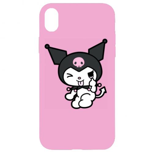 Чехол для iPhone XR Kuromi hello kitty