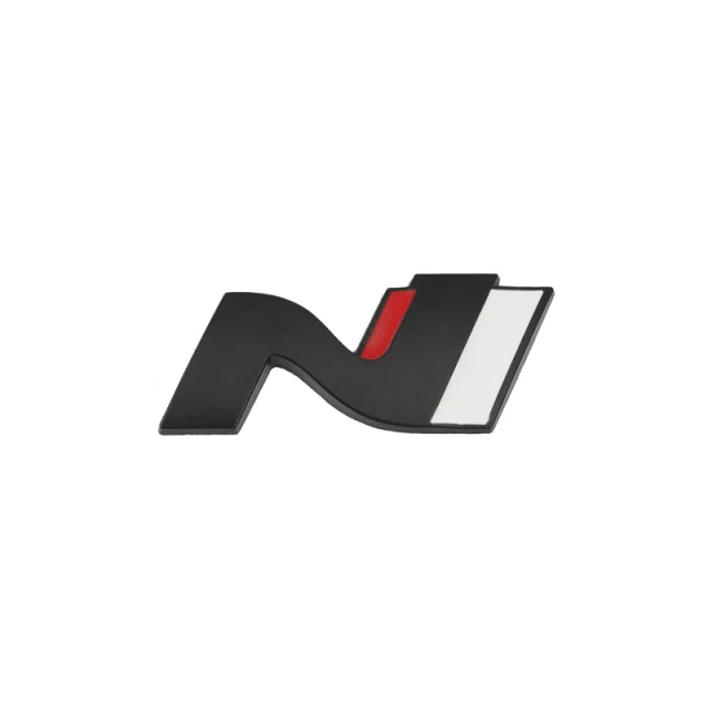 Эмблема Hyundai N line на крышку багажника Черный (1670732526)
